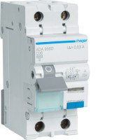 Дифавтомат 1P+N, 6kA, C-6A, 30mA, A, Hager ADA956D