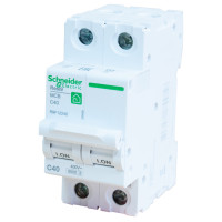 Автоматический выключатель 6kA 2P 40A C Schneider RESI9