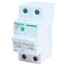 Автоматический выключатель 6kA 2P 40A C Schneider RESI9
