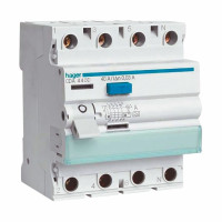 Устройство защитного отключения Hager 4P 63A 30mA А CD463J