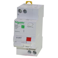 Дифференциальный автомат 1P+N 16A C 6 kA 30mA АC RESI9 Schneider