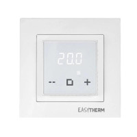 ET-30 терморегулятор с дисплеем температуры Easytherm, 16А, 3200Вт (белый)