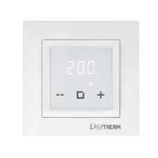 ET-40 терморегулятор с дисплеем температуры Wi-Fi Easytherm, 16А, 3200Вт (белый)