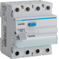Дифференциальное реле 4P, 6kA, 40A,30mA, A, Hager CDA440D