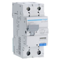 Дифавтомат HAGER 2-п AD920J B 20A 30mA 6KA
