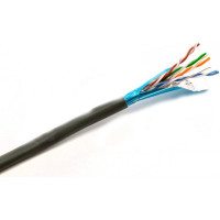 Витая пара FTP Cat.5E 4PR CU (200МГц) PE Outdoor 305м Dialan