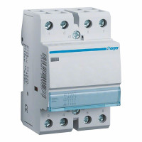 Контактор 63A 4НВ 230В Hager ESC463