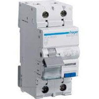 Дифавтомат 1P+N, 6kA, C-16A, 10mA, A, Hager ACA966D