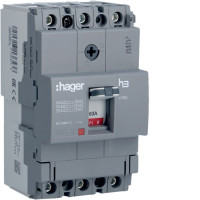 Автоматический выключатель HDA063L 63 А 3п 18 кА Hager