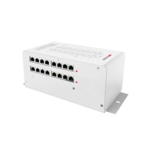 12-портовий PoE комутатор для IP домофонних систем Hikvision DS-KAD612