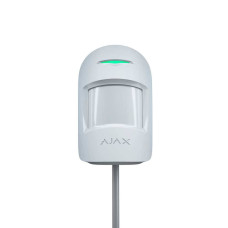 Комбінований датчик руху і розбиття Ajax CombiProtect Fibra White