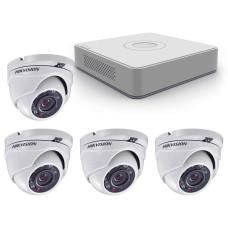 2 Мп Готовий комплект аналогового відеоспостереження на 4 камери Hikvision