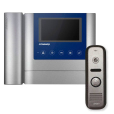Комплект відеодомофона Commax CDV-43MH + виклична панель Arny AVP-NG210