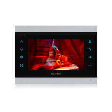 IP Wi-Fi відеодомофон Slinex SL-07N Cloud Black+Silver