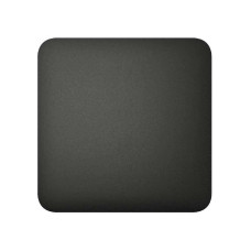 Кнопка для одноклавішного чи прохідного вимикача Ajax SoloButton (1-gang/2-way) для LightSwitch Black