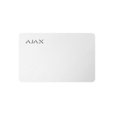 Захищена безконтактна картка для клавіатури Ajax Pass White (10шт)