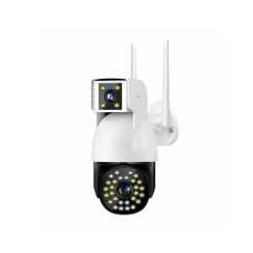 IP Wi-Fi поворотна камера P12 V380pro 3 Мп з двостороннім зв'язком
