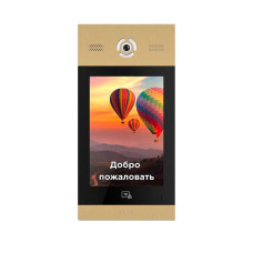 IP багатоабонентська панель виклику BAS-IP AA-14FB 1.3 Мп Gold