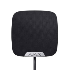 Сирена дротова кімнатна Ajax HomeSiren Fibra Black
