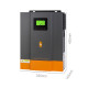 Гібридний інвертор PowMr POW-HVM3,2H-24V-N, 3.2 кВт, 24V, однофазний, RS232, AC Output/Input, Wi-Fi, ККД 93%, чиста синусоїда, максимальний зарядний струм 60А/80А, MPPT 1 трекер, -10 - +50°С