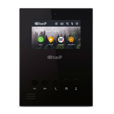IP відеодомофон BAS-IP АU-04LA Black