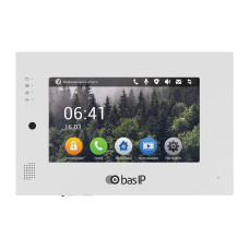 IP PoE відеодомофон BAS-IP AP-07 Silver