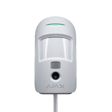 Датчик руху з камерою Ajax MotionCam (PhOD) Fibra White
