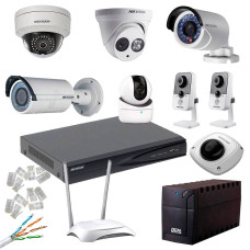 Комплект відеоспостереження для приватного будинку 2 MP Smart NVR Ethernet