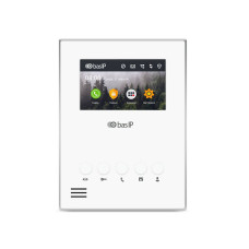 IP відеодомофон BAS-IP AU-04LA White