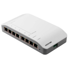 6-портовий PoE комутатор для IP домофонних систем Hikvision DS-KAD606-N
