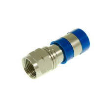 Штекер F для кабелю RG-6 компресійний