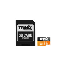 Карта пам'яті Trinix MicroSDHC 32Gb із SD-адаптером U3V30A1