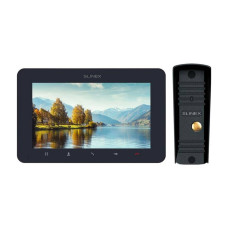Комплект відеодомофону Slinex SM-07MHD + ML-16HD Чорний