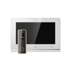 Комплект Wi-Fi відеодомофона ARNY AVD-7132 White+Champagne