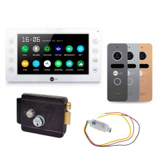 Комплект відеодомофона KAPPA + і панелі SOLO, Atis Lock B