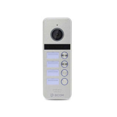 Відеопанель BCOM BT-404HD Silver на 4 абоненти