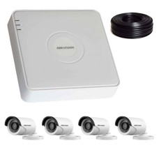 1 Мп комплект відеоспостереження iDS-7104HQHI-M1/S / DS-2CE16C0T-IRF