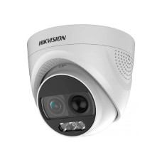 HD-TVI ColorVu камера Hikvision DS-2CE72DFT-PIRXOF 2 Мп (2.8 мм) з PIR датчиком та сиреною