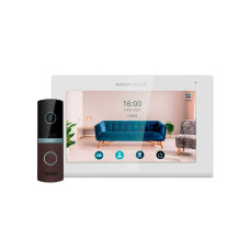 Комплект Wi-Fi відеодомофона ARNY AVD-7423A White+Bronze