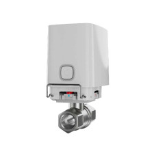 Розумний кран перекриття води Ajax WaterStop 3/4" з дистанційним управлінням White
