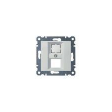 Панель двойная для RJ12/RJ45 Lumina, белая