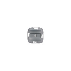 Розетка TV оконечная сталь Schneider Asfora EPH3200162