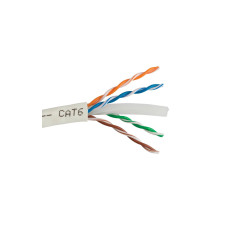 Вита пара U/UTP Сat.6 4PR CU (0,57) PVC Indoor 305м