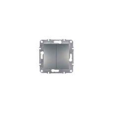 EPH0600162 вимикач 2кл. прох. сталь Schneider ASFORA